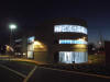 The Bert Williams Leisure Centre at night