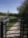 Gate with new pathway beyond